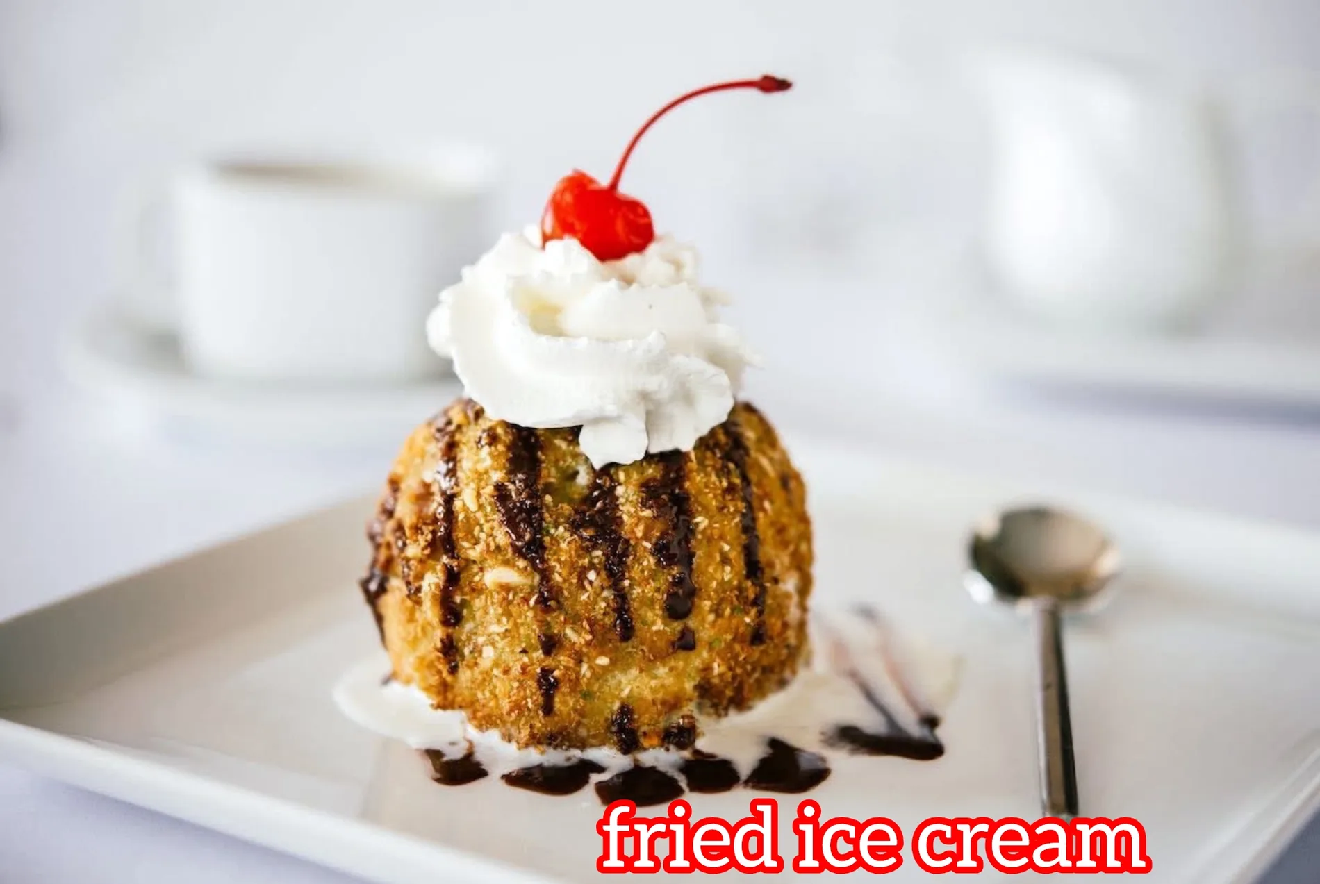 Fuego fried ice cream